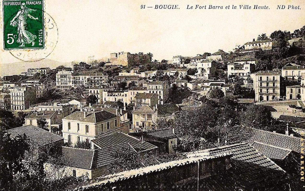 Bougie - Fort Barra et Ville Haute - 1912.jpg